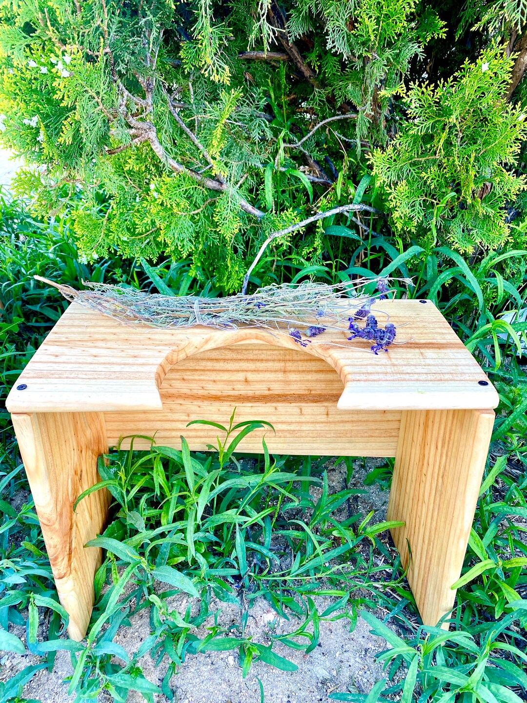 Yoni Steam Stool/box From Pinewood and Coconut Oil Etsy