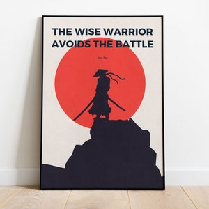 Sun Tzu Quote | The Art of War | Quote Decor | Stoicism Prints | Stoic Philosophy Posters | Stoic Wall Art | Chinese Decor | Digital Print