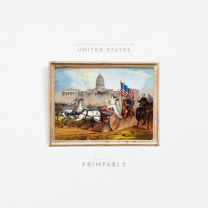The Emancipation Proclamation Of The Unites States | Abraham Lincoln | Civil War | Original Document | Digital Printable