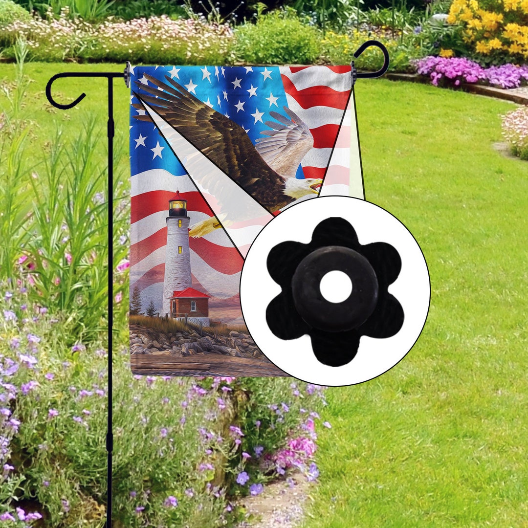 Garden Flag Rubber Stoppers Garden Flag Stoppers Rubber Etsy