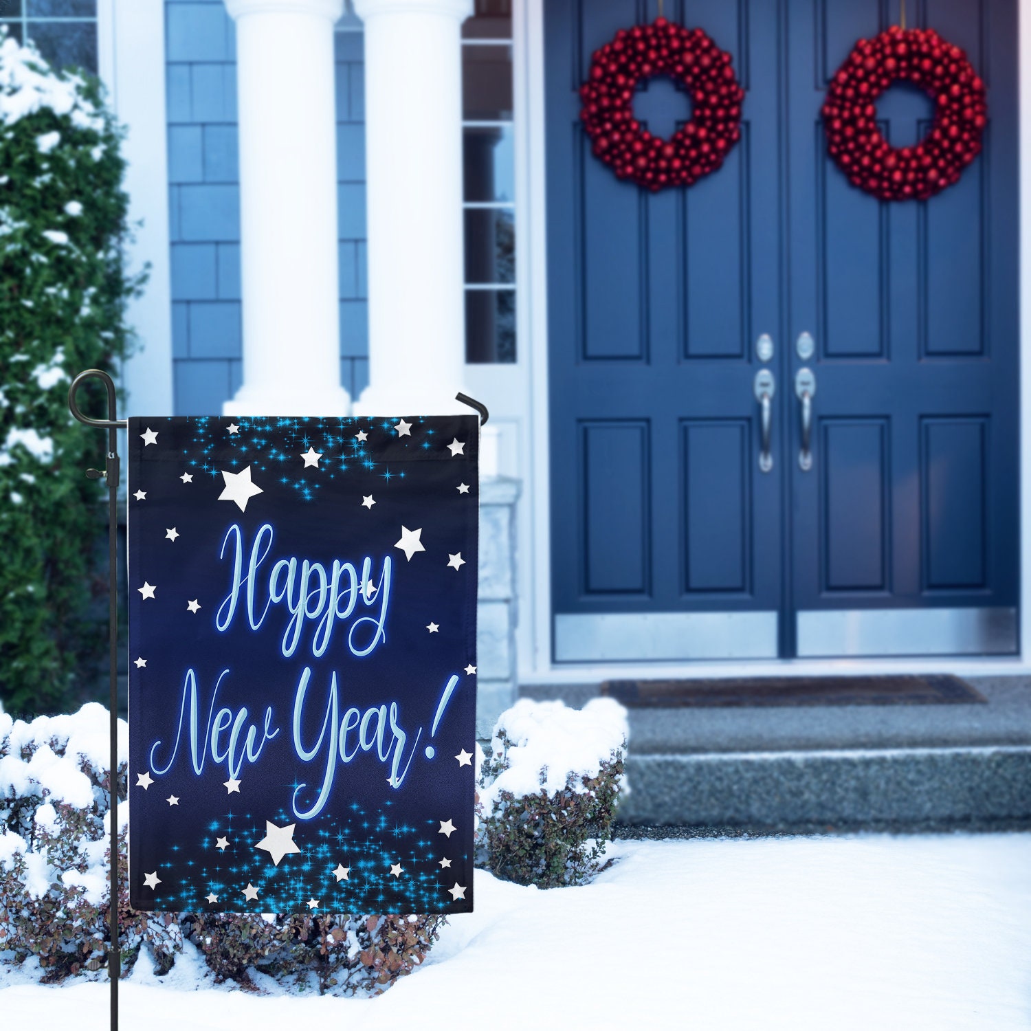 Discover Happy New Year Garden Flag