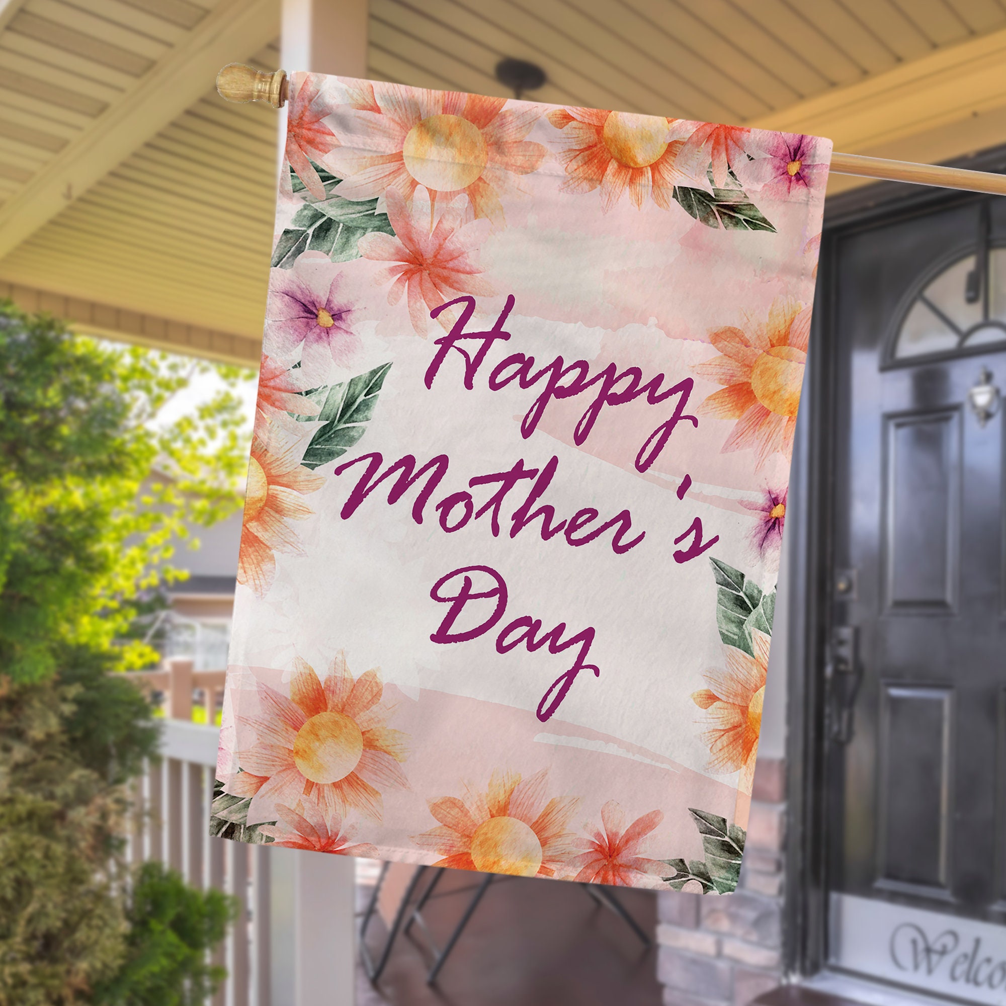 Mother's Day Flag, Mother's Day House Flag, Mother's Day Gift