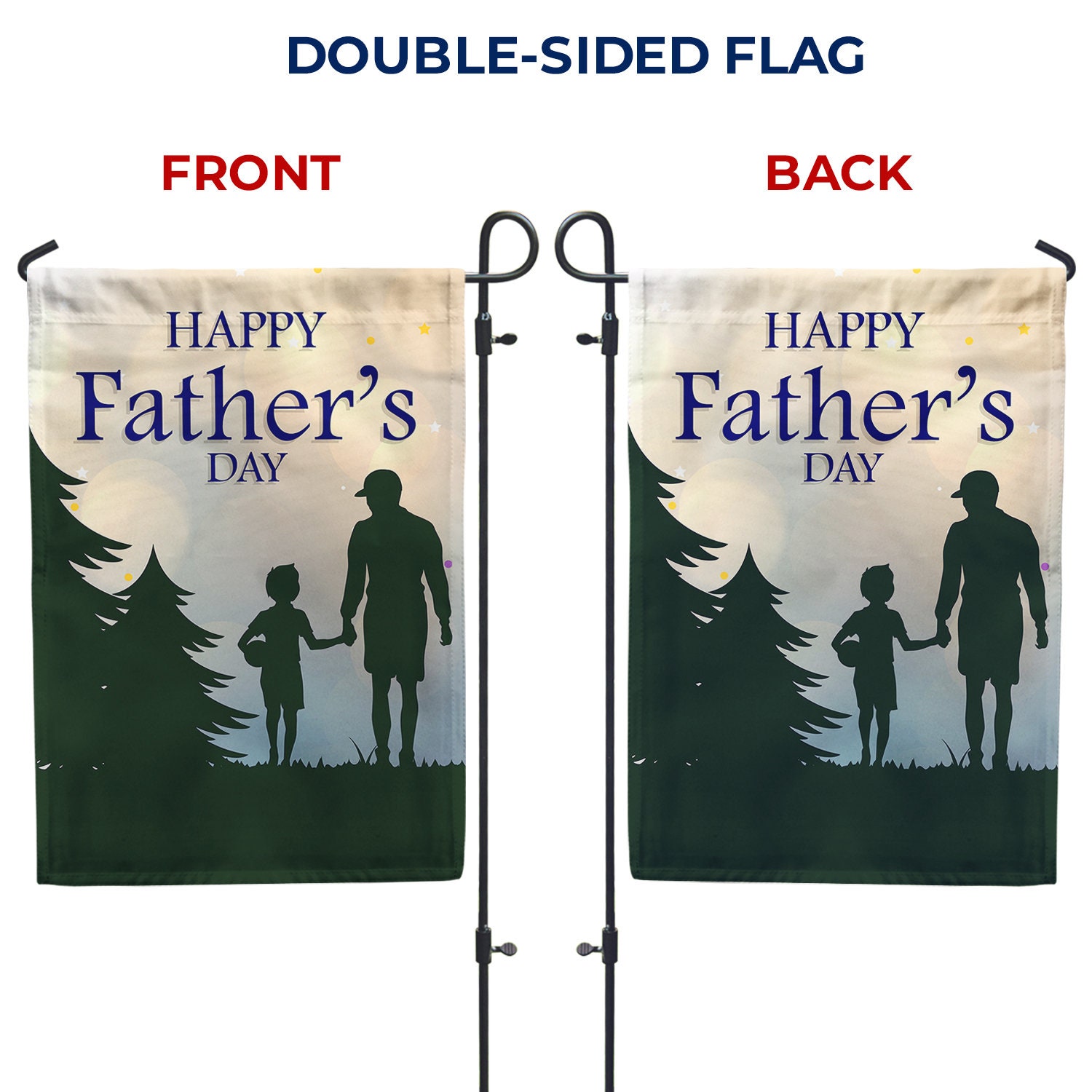 Happy Father's Day Garden Flag