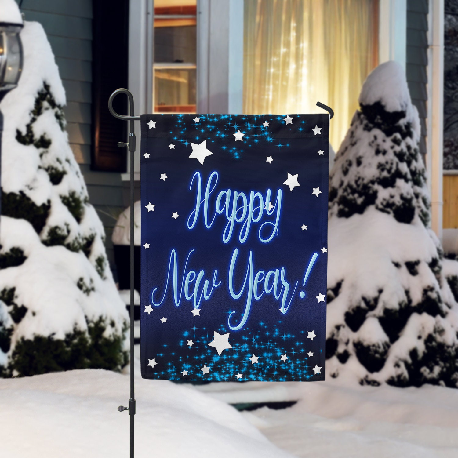 Discover Happy New Year Garden Flag