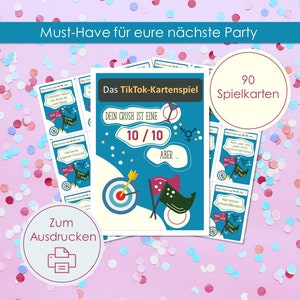Spiel für Geburtstage und Junggesellinnenabschiede | Geburtstagsgeschenk für die Freunde | Icebreaker Fragen und Gesprächsthemen für Partys