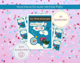 Spiel für Geburtstage und Junggesellinnenabschiede | Geburtstagsgeschenk für die Freunde | Icebreaker Fragen und Gesprächsthemen für Partys