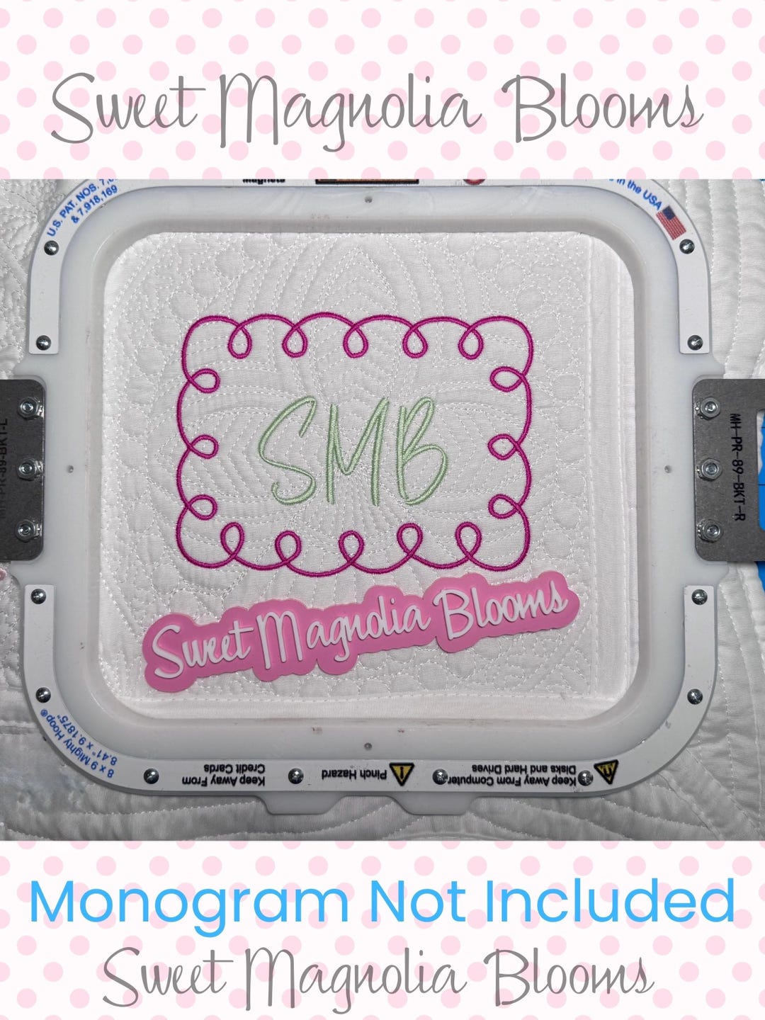 Machine Embroidery Rectangle Frame Design Doodle Rectangle Machine Embroidery Frame — Appliqué Design | 2 Sizes ...