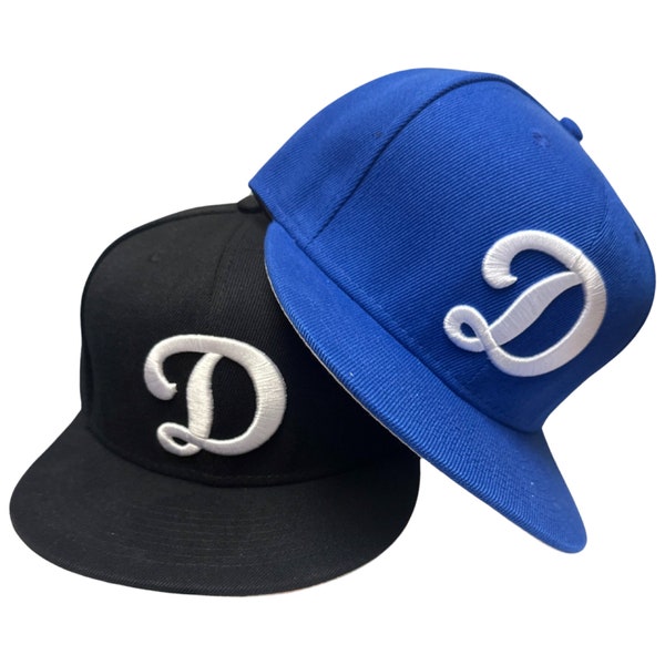 Los Angeles Dodgers Hat Snapback Retro Style Two Styles Blue/Black