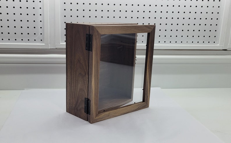 10 X 12 X 5 Walnut Display Box, Keepsake Box, Large and Deep Shadow Box ...
