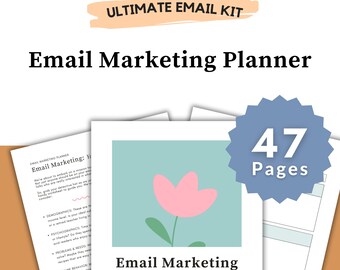 EMAIL MARKETING, Email SCRIPTS, Email Template, Business Success Workbook Modern Startup Email Content Marketing Guide |Instant Downloadable