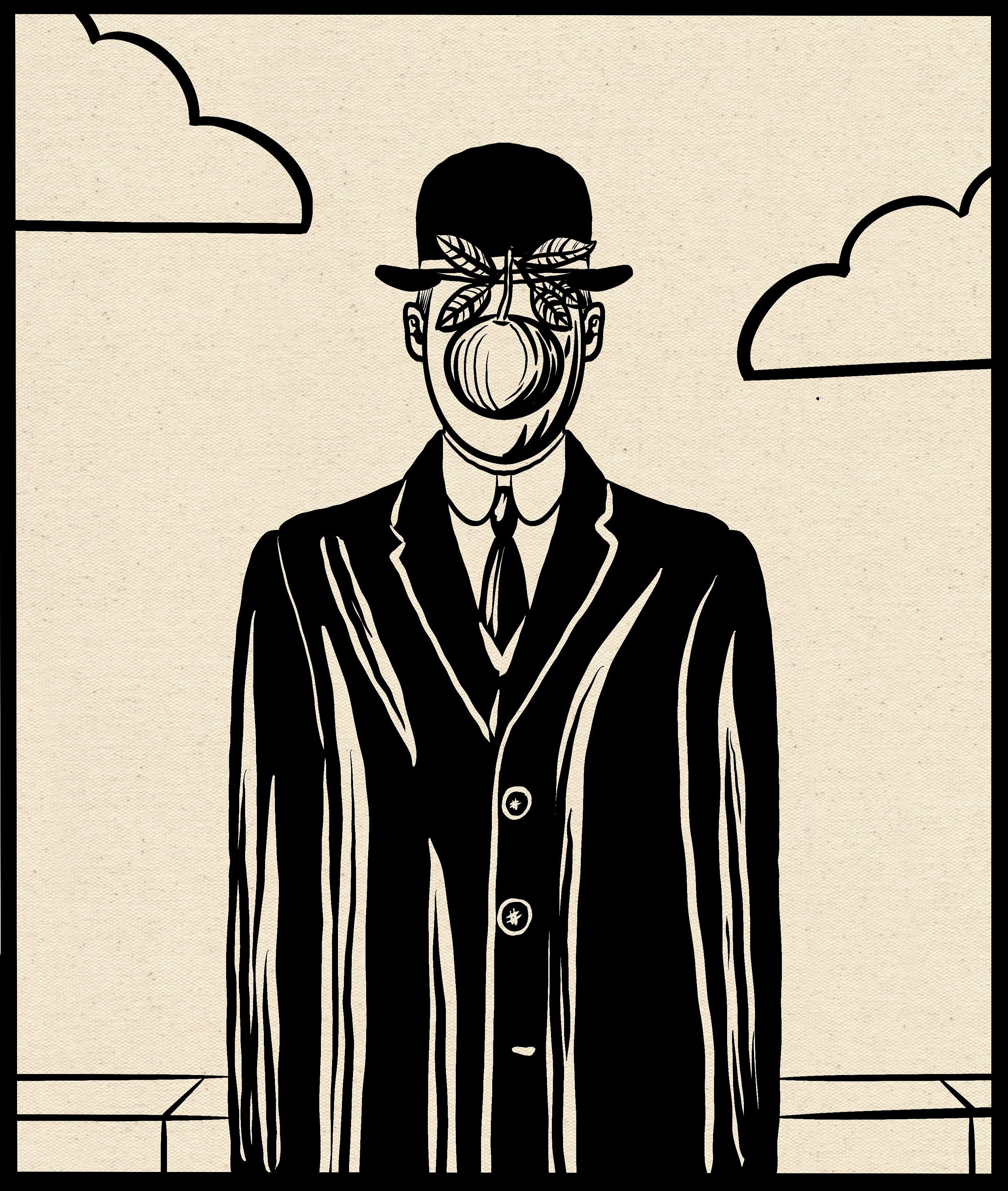 Rene Magritte Son Of Man Tattoo Rene magritte son of man tattoo