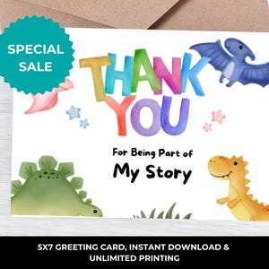Carte de remerciement pour baby-sitter I Carte de remerciement pour nounou I Carte de remerciement pour garde d'enfants I Carte pour baby-sitter I Carte de baby-sitter I Carte de remerciement pour baby-sitter