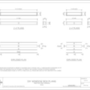 DIY Window Box Planter Digital Instant Download - Etsy