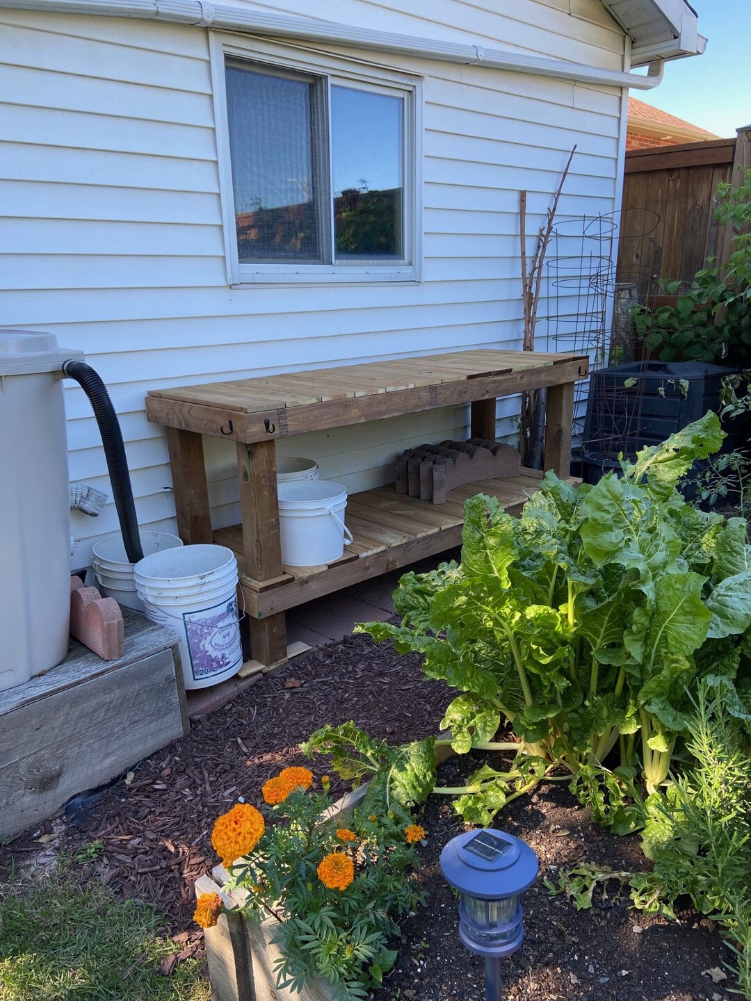 Potting Bench Wooden DIY Plans Digital Instant Download Garden Bench Standard Design PDF