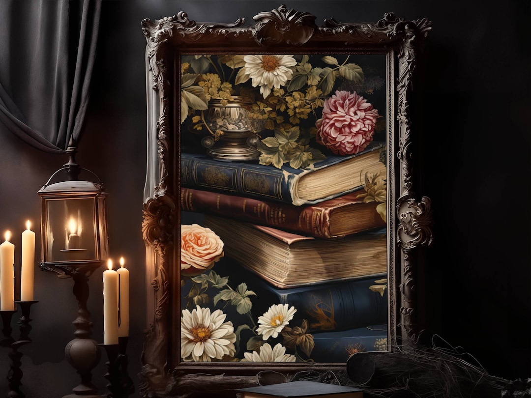 Dark Academia Print | Dark Aesthetic Art Printable | Downloadable ...