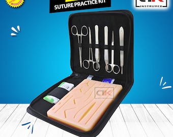 Kit de pratique de suture pour les étudiants en médecine et vétérinaires  Formation en suture Kit le plus vendu Nouveau CE -  France