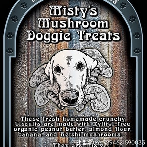 Misty’s Mushroom Doggy Treats
