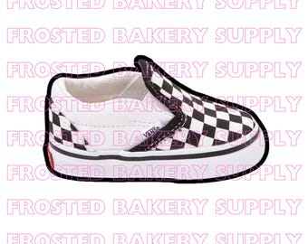 Archivos STL para cortadores de galletas de zapatillas Vans para bebés (descarga digital)