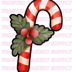 Candy Cane Cookie Cutter STL Files