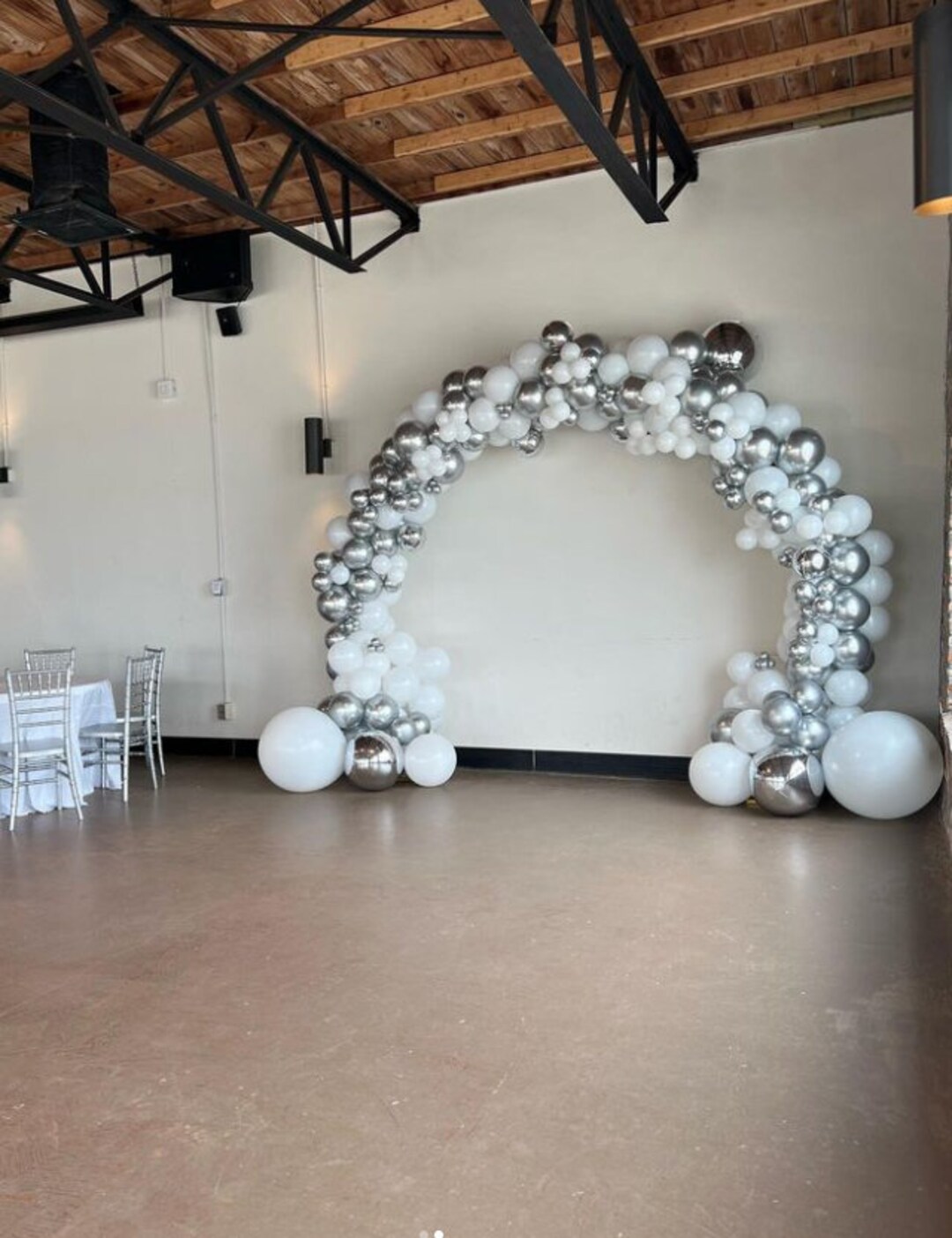White & Silver DIY Balloon Garland | Balloon Arch | Engagement Party | Wedding | Bridal Shower ...
