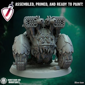 Abyssal Spankler | Miniature by Immaterium God | Resin Mini for Tabletop Gaming, D&D, Wargaming, and Painting | Assembled and Primed