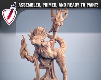 Coaxoch the Duchess Pinup | Miniature by Artisan Guild | Resin Mini for Tabletop Gaming, D&D, Pathfinder, Painting | Assembled and Primed