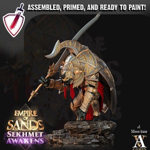 Golden Scarabs | Miniatures by Archvillain Games | Resin mini for tabletop gaming, D&D, Pathfinder, and painting | Assembled and Primed