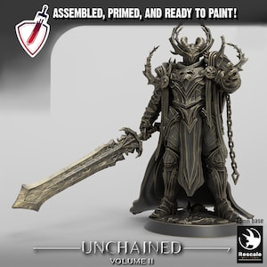 Olaf&#39;s Son | By Rescale Miniatures | Resin Mini for Tabletop Wargames, RPGs, and Painting | Assembled and Primed
