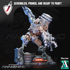 Transcended Reservoirs | Miniatures by Archvillain Games | Resin Mini for Tabletop Gaming, D&D, Wargaming, Painting | Assembled and Primed