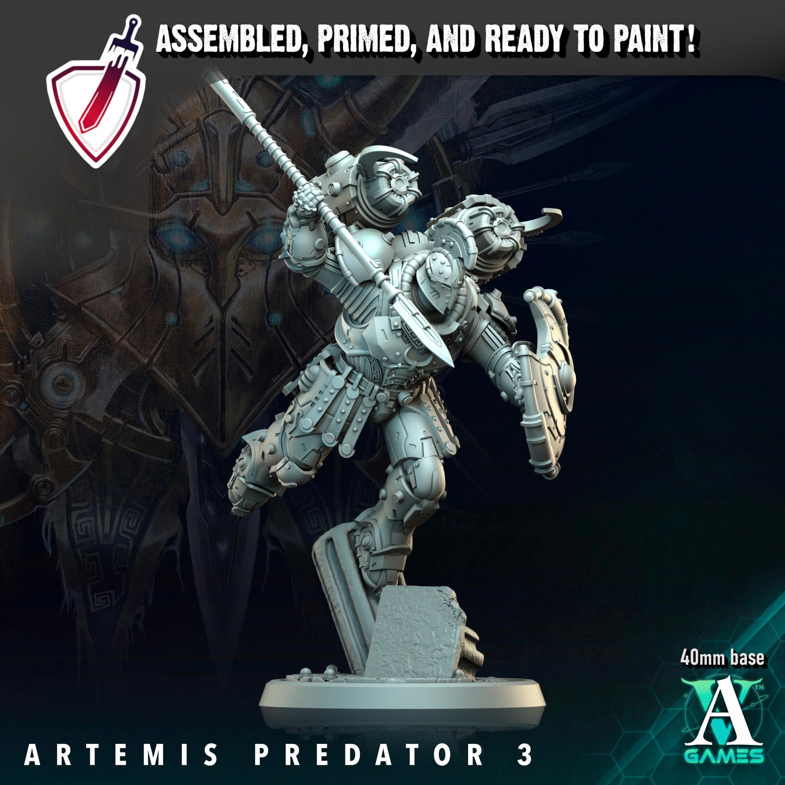 Artemis Predators | Miniatures by Archvillain Games | Resin Mini for ...
