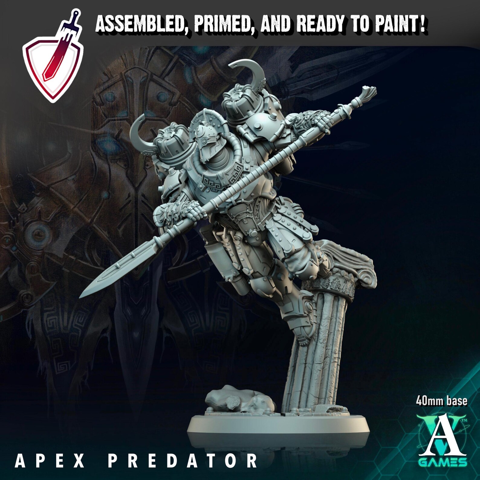 Artemis Predators | Miniatures by Archvillain Games | Resin Mini for ...