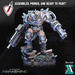 Transcended Fleshgrafts | Miniatures by Archvillain Games | Resin Mini for Tabletop Gaming, D&D, Wargaming, Painting | Assembled and Primed
