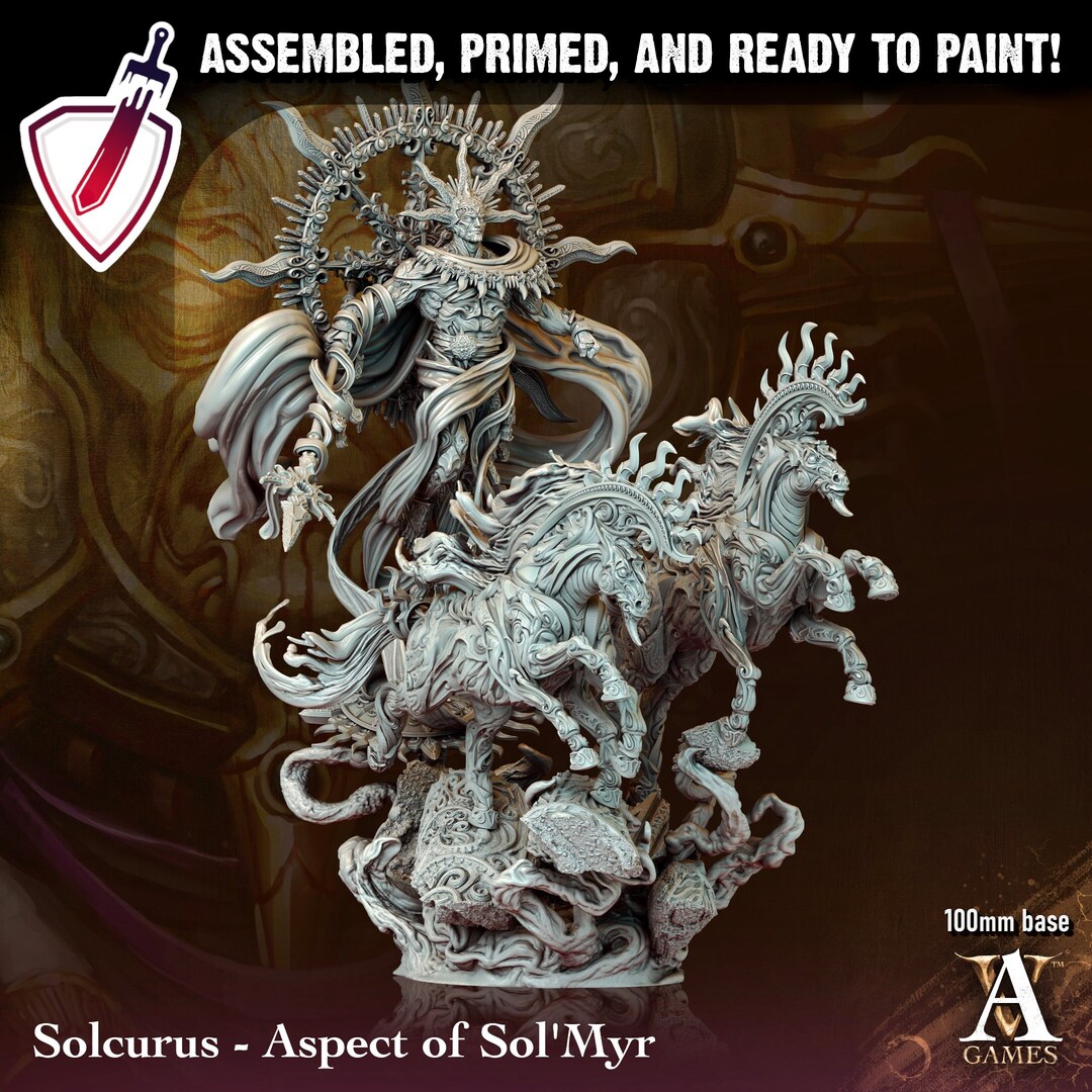 Aspect of Sol Myr | (massive) Miniature by Archvillain Games | for ...