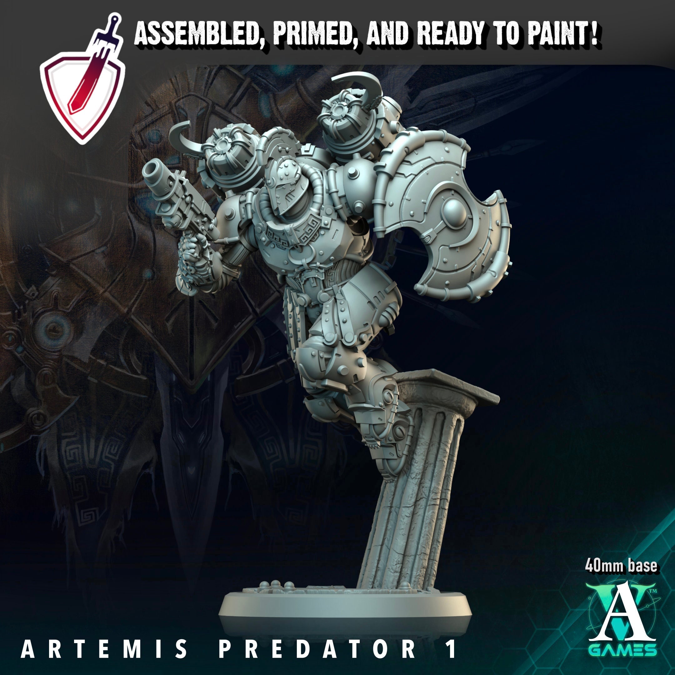 Artemis Predators | Miniatures by Archvillain Games | Resin Mini for ...