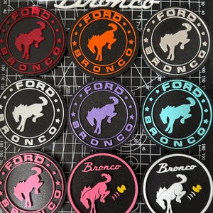 Bronco & Bronco Sport - Car Coasters (Set of 2)
