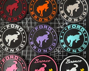 Bronco & Bronco Sport - Car Coasters (Set of 2)