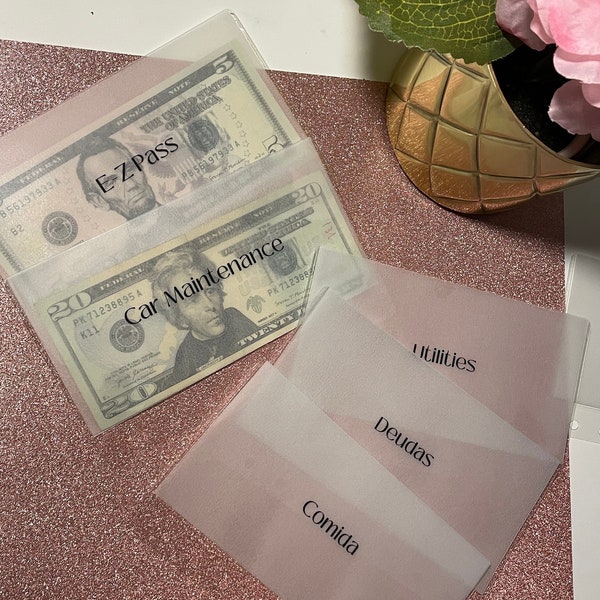 Vellum Envelopes Etsy