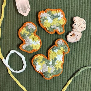 Patches of Lichen (set of 3)