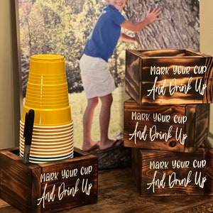 Mark Your Cup, Drink Up - Cup Holder