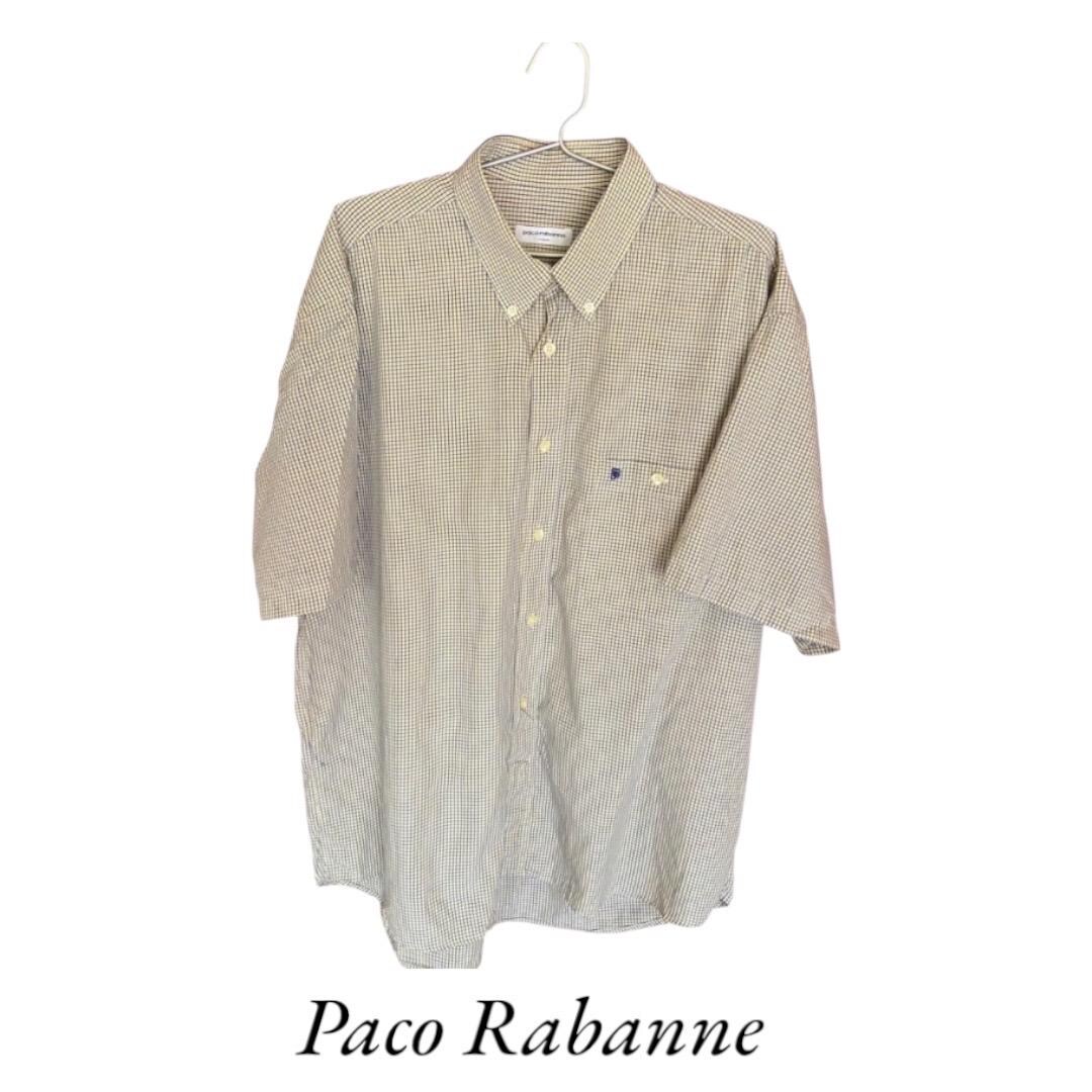 パコラバンヌ　90s old オールド 長袖シャツ チpaco rabanne パコラバンヌ 90s old オールド 長袖シャツ チpaco rabanne