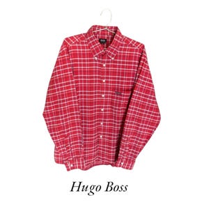 Hugo Boss vintage checked shirt