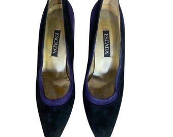 Zapatos Escada archivo vintage años 90 – diseño clásico