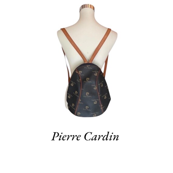 Vintage Pierre Cardin leather backpack
