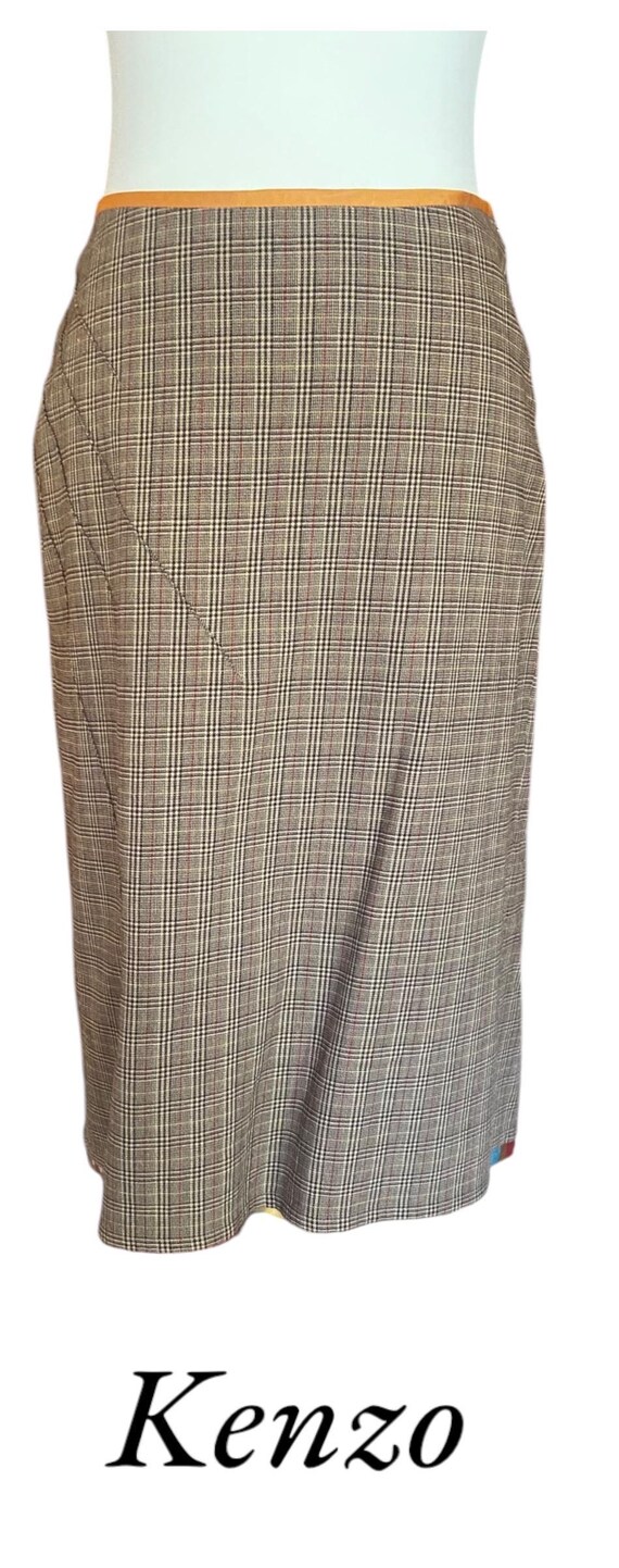 Kenzo Vintage Skirt - Etsy
