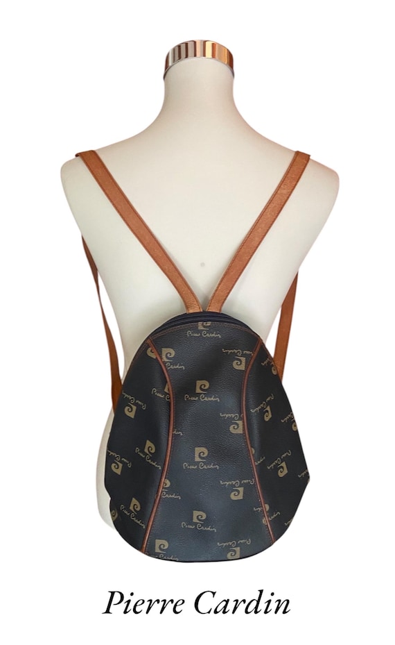 Vintage Pierre Cardin leather backpack