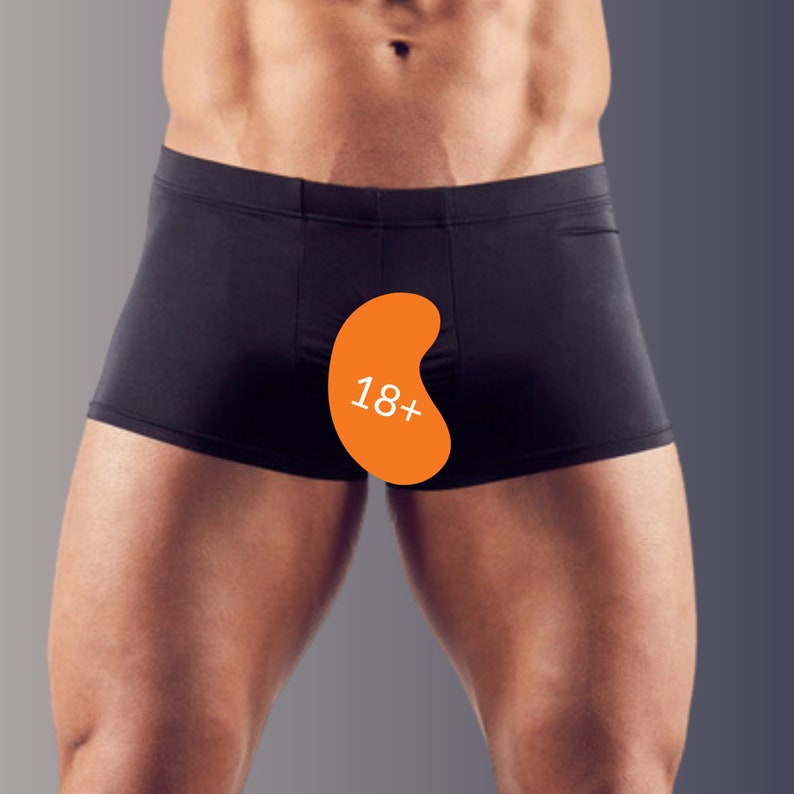 Men's Pants Penis Opening Testicles BDSM Boxer Shorts Men, Crotchless