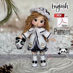 Karla doll crochet doll patterns,pdf in english,crochet pattern doll,crochet pattern for dolls,amigurumi doll patterns,amigurumi doll