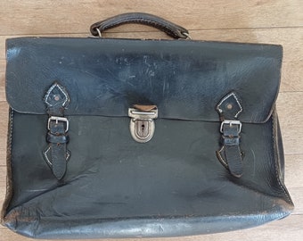 Vintage-Umhängetasche aus Leder für Herren, Executive-Business-Umhängetasche