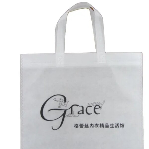 Non-Woven Open Sublimation Bag Blank Tote Shopping Bag Sublimation Hand Bag