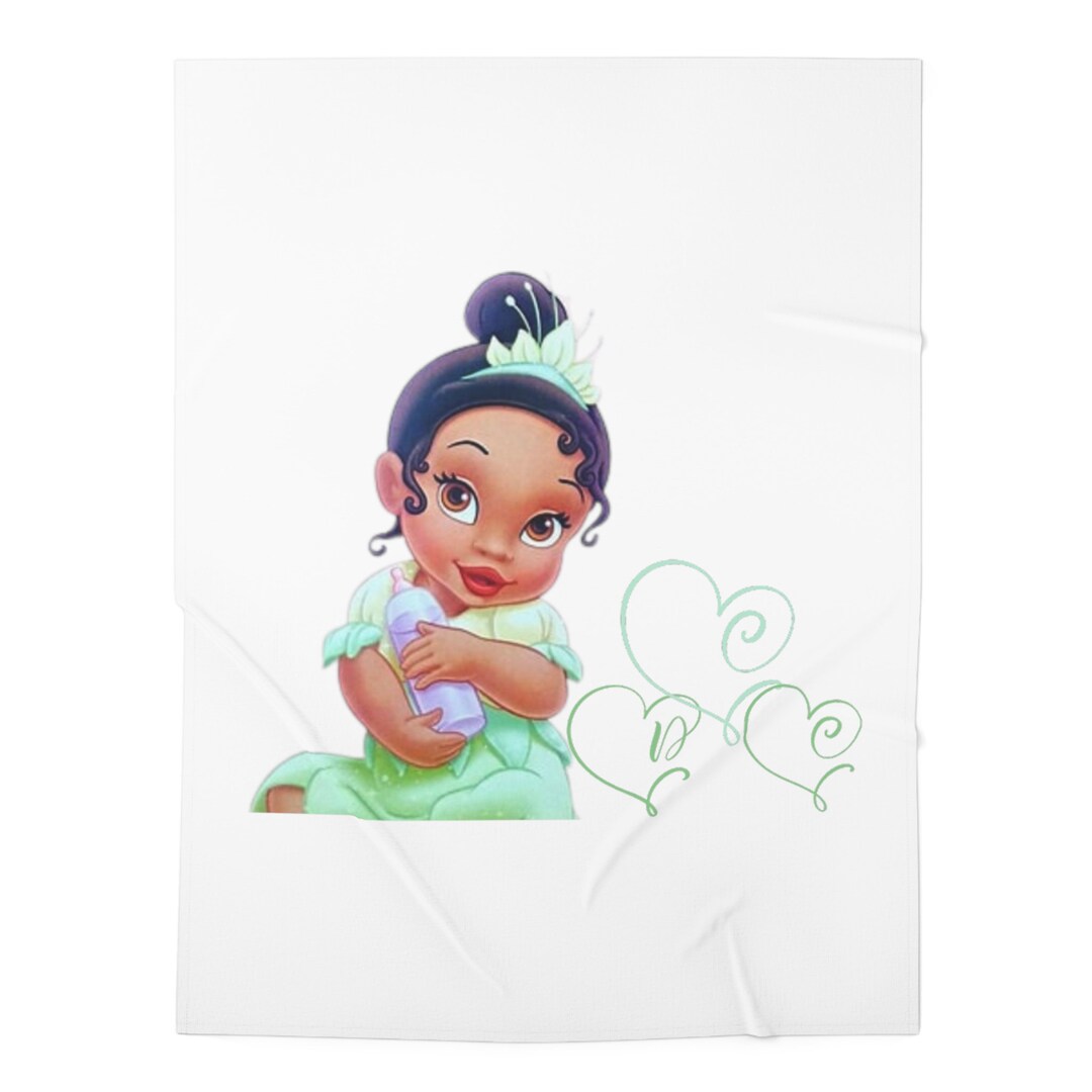 Baby Princess Tiana baby Swaddle Blanket Etsy